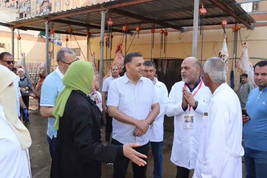 استعداداً لعيد الأضحى.. محافظ القليوبية يتفقد مجزر غرب شبرا الخيمة ويعلن الطوارئ