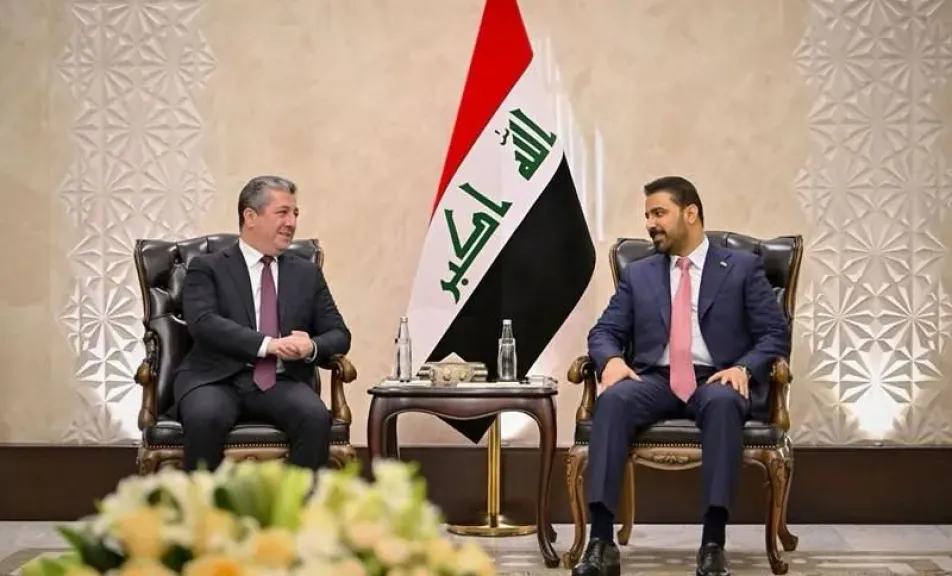 مسرور بارزاني يلتقي رئيس الوزراء العراقي ورئيس مجلس النواب في بغداد