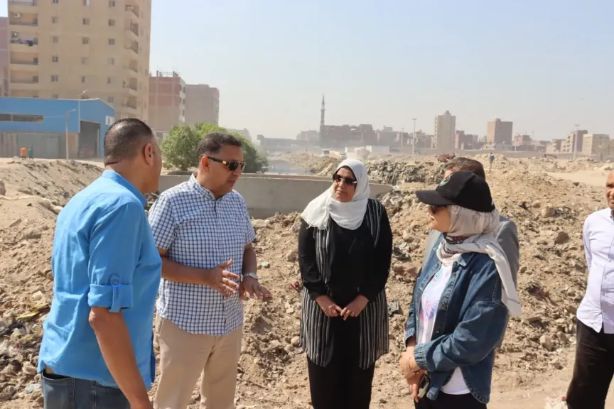 محافظ القليوبية يعلن مواجهة حاسمة للتلوث: تطوير شامل لمصرف البلبيسي