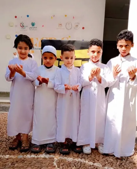 صناع الخير تنظم احتفالية للأطفال بدمسنا لتعريفهم بمناسك الحج وتنمية القيم الدينية والاجتماعية