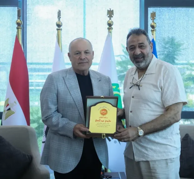 أبو ريدة يستقبل مجدي عبد الغني لبحث سبل التعاون بين اتحاد الكرة وجمعية اللاعبين المحترفين