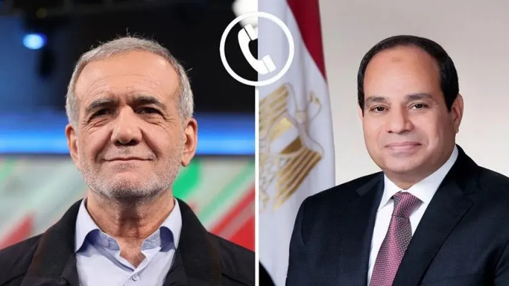 رسائل الرئيس السيسي لنظيره الإيراني خلال اتصال هاتفي