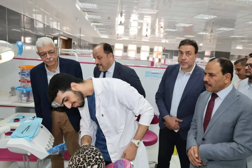 رئيس جامعة المنوفية يتفقد العيادات الخارجية والتعقيم المركزي بكلية طب الأسنان ويؤكد استمرار تطوير الخدمات الطبية