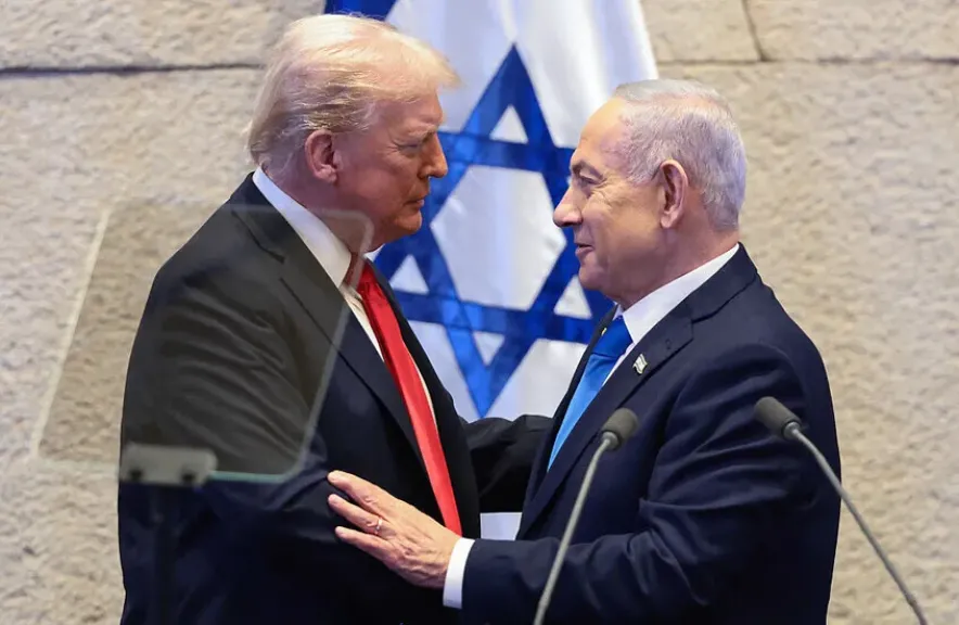 ارشيفية للثنائي ترامب ونيتنياهو