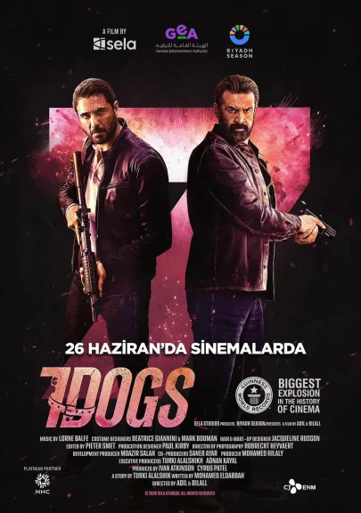 في كل سينمات تركيا 25 يونيو.. رئيس هيئة الترفيه السعودي يعلن عن تجرة جديدة لفيلم 7DOGS