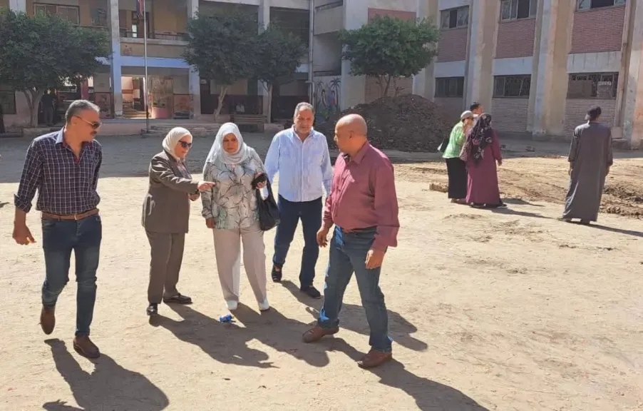مدير «تعليم القاهرة» تتابع إنشاء مبنى جديد بمدرسة الشعراوي لخفض الكثافات وإنهاء الفترة المسائية