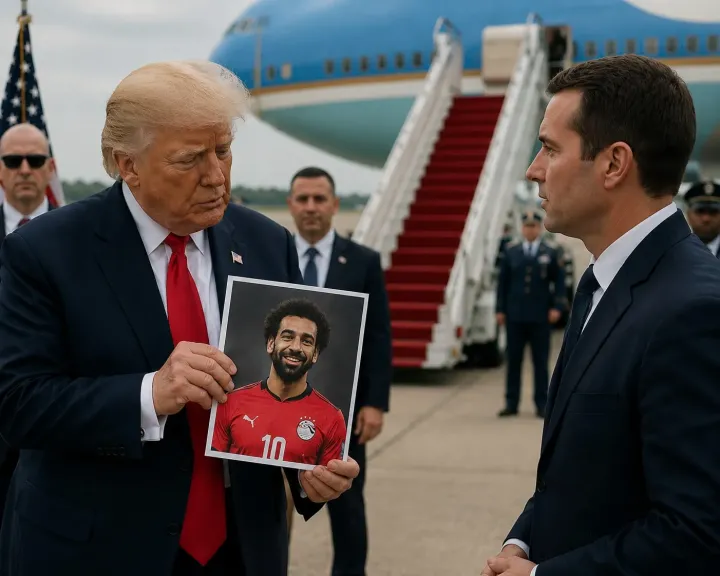 ترامب يسأل عن صلاح!