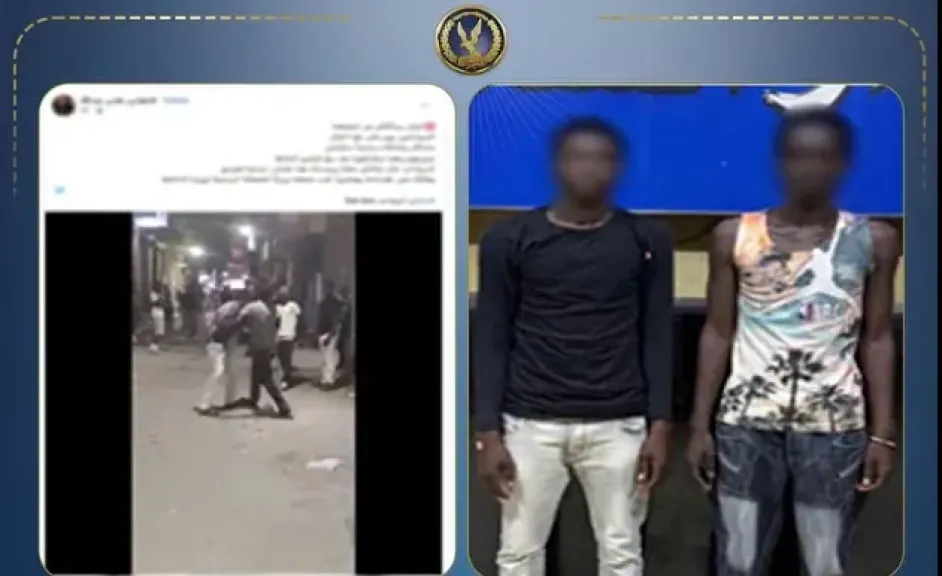 كانوا شاربين.. ضبط أجنبيين لتشاجرهما تحت تأثير المخدرات في البساتين بالقاهرة