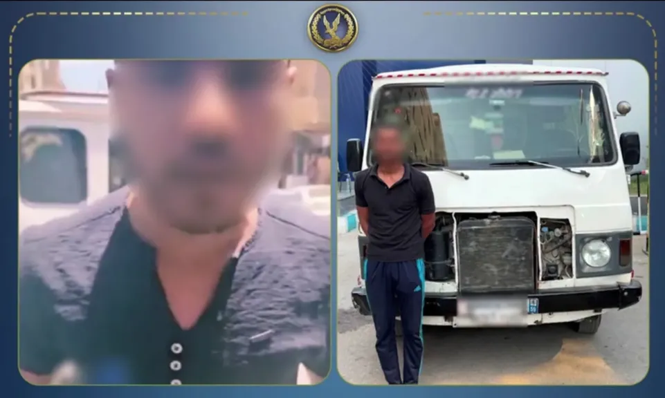 القبض على سائق ميكروباص لاتهامه بالاصطدام بسيارة ملاكي ومحاولة الاعتداء على صاحبها بالشرقية