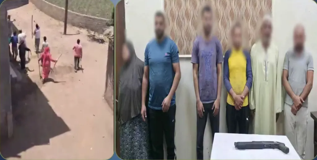 مشاجرة بالبحيرة وإطلاق أعيرة نارية بسبب خلاف على ”طريق فاصل”.. وضبط المتهمين