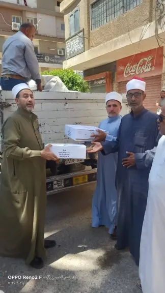 مديرية أوقاف كفر الشيخ تبدأ تسليم أنصبة المضحين وتطلق خدمة التوصيل للمنازل
