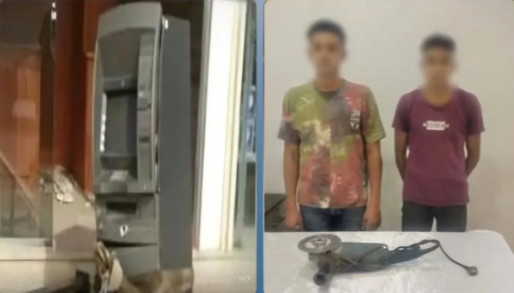 ضبط متهمين بالشروع في سرقة ماكينة صراف آلي بالجيزة