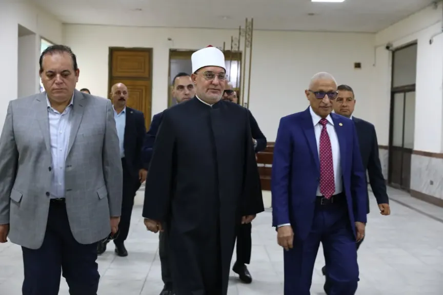 محافظ شمال سيناء يستقبل مفتي الجمهورية لبحث سُبل التعاون المشترك