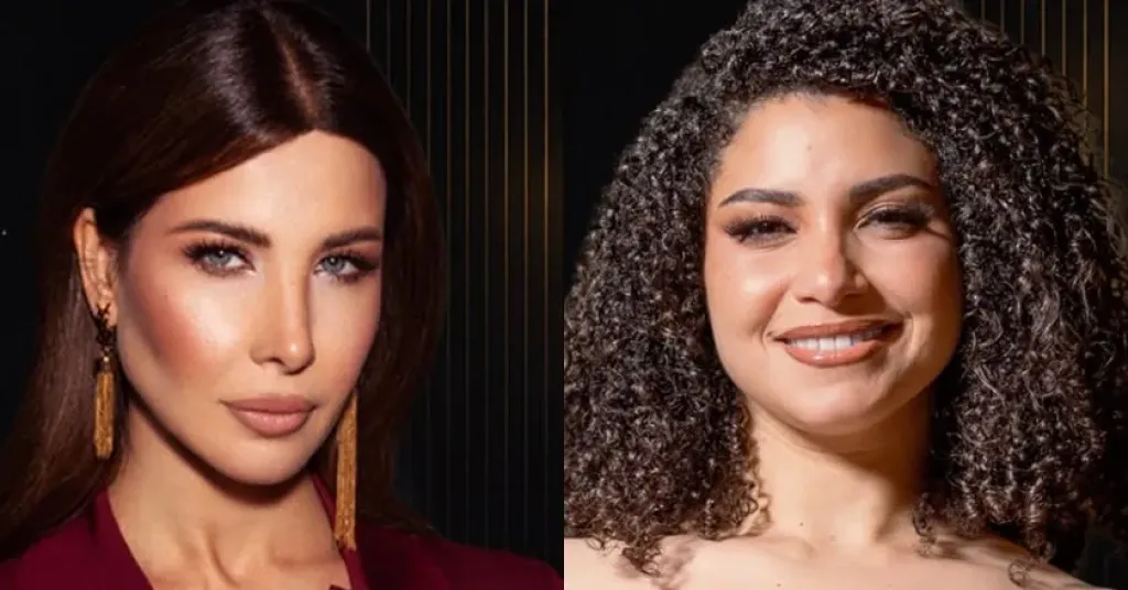 نانسي عجرم ونسمة محجوب 