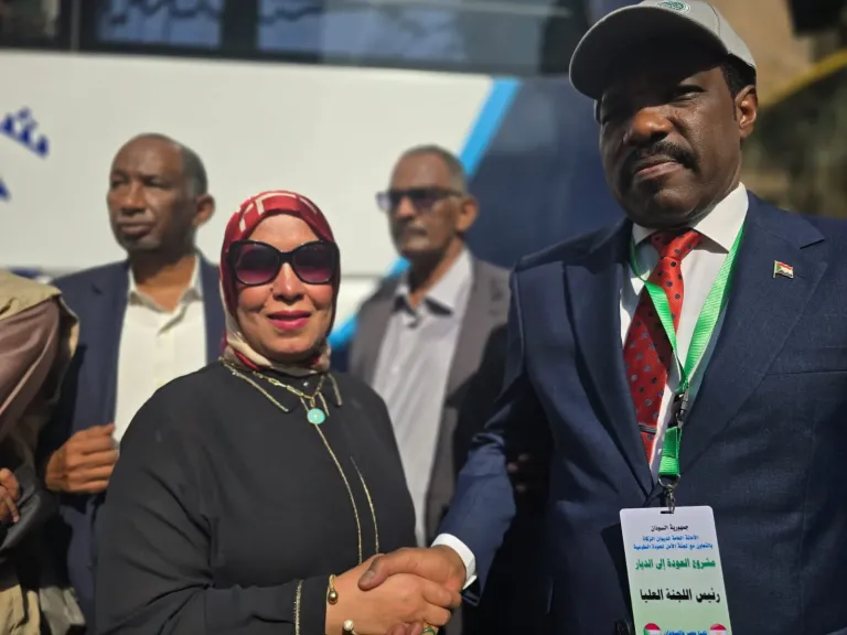 نثمن جهود مصر والرئيس السيسي الداعمة للسودان …ونستهدف عودة 4 ملايين سوداني طوعيا  إلى الوطن