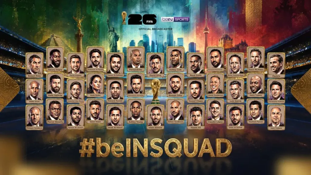 beIN SPORTS تعلن عن تشكيل أكبر فريق تغطية إعلامية لأكبر نسخة من كأس العالم في التاريخ