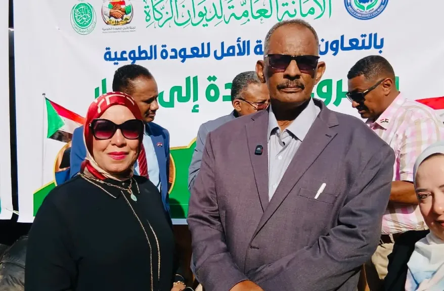 رئيس لجنة الامل للعودة الطوعية السودانية يشيد بدعم مصر ويؤكد تقدم جهود إعادة الإعمار في السودان