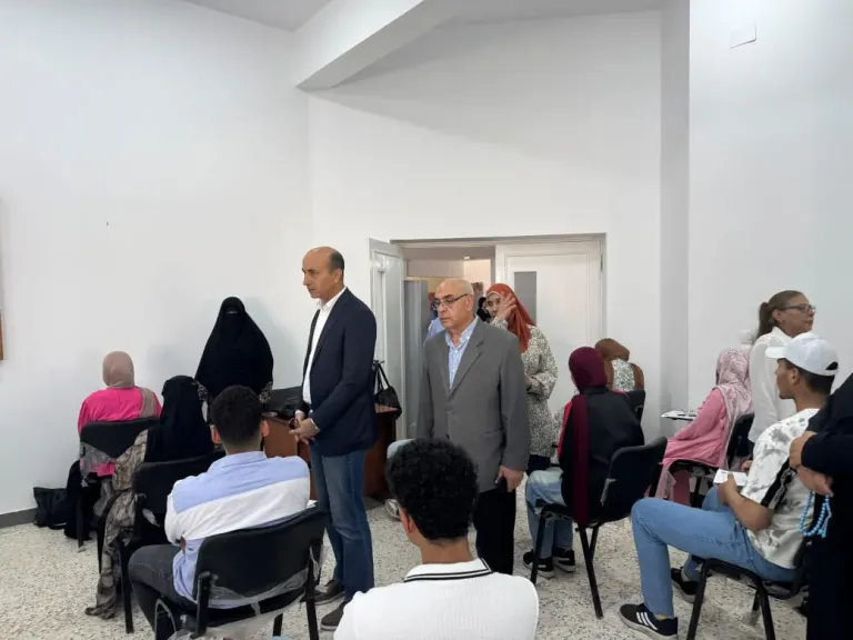رئيس جامعة دمنهور يتفقد لجان الامتحانات بكليات قطاع النوبارية