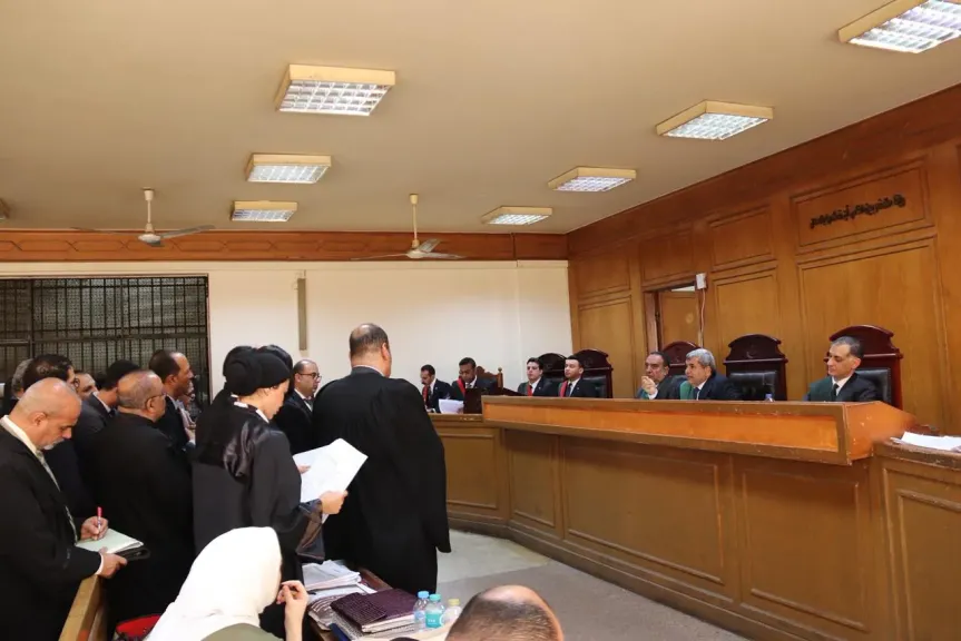جانب من المحاكمة 