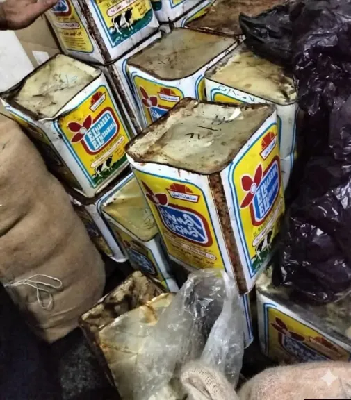 الجبنة الفاسدة 