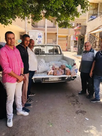 ضبط 55 كيلو «حواوشي فاسد» خلال حملة مكبرة على مطاعم سنورس بالفيوم
