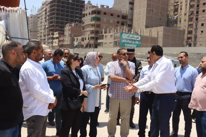 محافظ القليوبية يتفقد نزلات الدائري بعرابي وبهتيم.. ويشدد علي الإسراع في التنفيذ