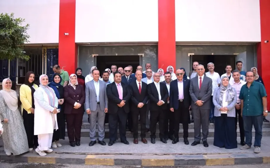 رئيس جامعة بني سويف يفتتح أعمال توسعات وتطوير قسمي الصدرية وجراحة الأوعية الدموية بالمستشفى الجامعي