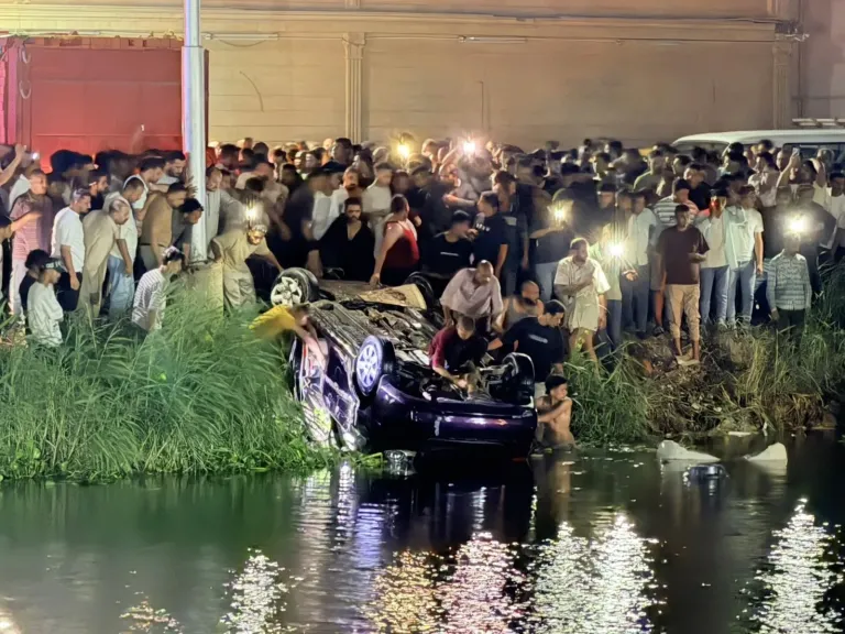 استخراج 6 ضحايا.. النيابة تعاين موقع حادث انقلاب سيارة بالمريوطية بالبدرشين