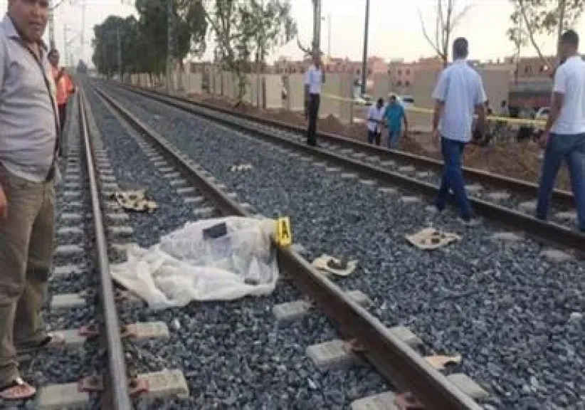 قطار يدهس شابا بمزلقان ”أم خنان” في الحوامدية.. والأجهزة الأمنية تكثف جهودها لتحديد هويته