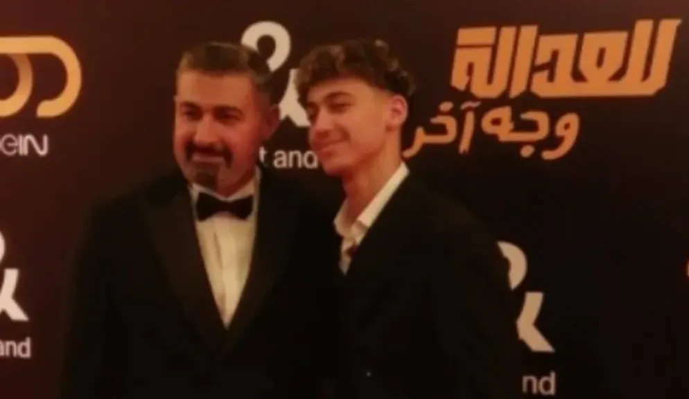 ياسر جلال يلفت الأنظار بظهور نجله في العرض الخاص لـ«للعدالة وجه آخر»