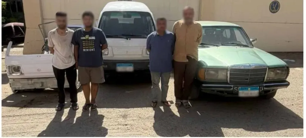 سقوط عصابة لسرقة السيارات بأسلوب ”توصيل الأسلاك” في القاهرة والجيزة