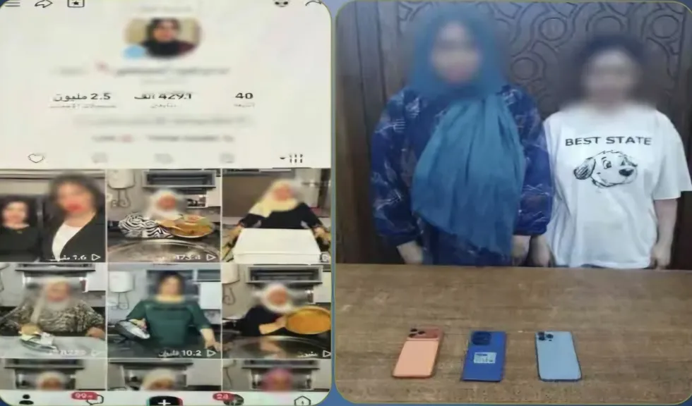 الأم والبنت.. القبض على صانعة محتوى ونجلتها لنشر فيديوهات خادشة لزيادة الأرباح عبر مواقع التواصل