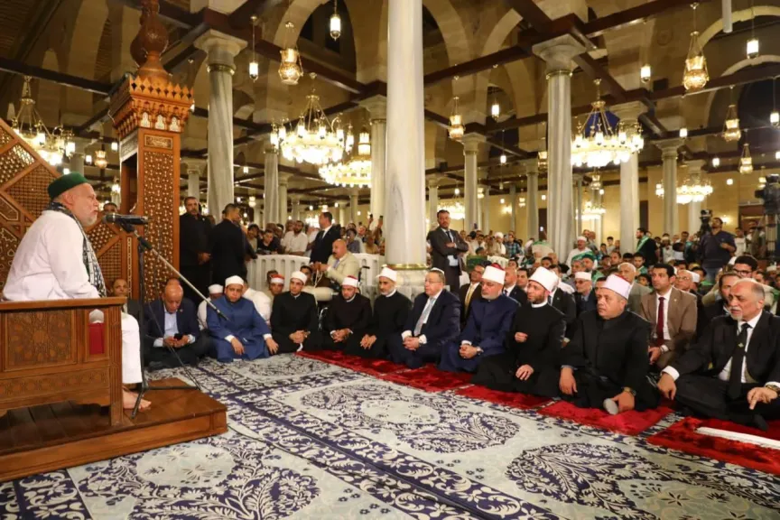 مفتي الجمهورية يشهد احتفال مشيخة الطرق الصوفية بالعام الهجري الجديد 1448هـ