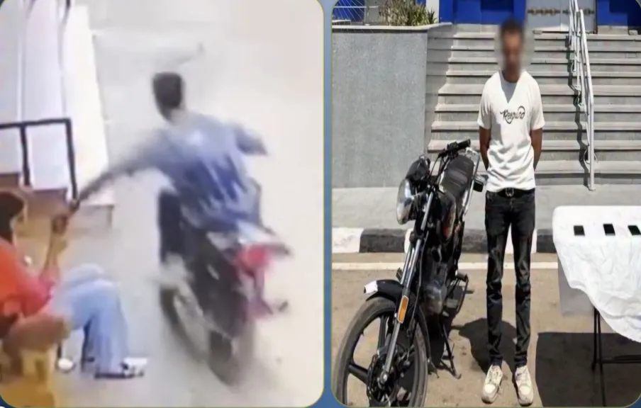 نتش منها التلفون وجري.. القبض علي متهم بسرقة هواتف محمولة بأسلوب ”الخطف” في المطرية واستعادة المسروقات