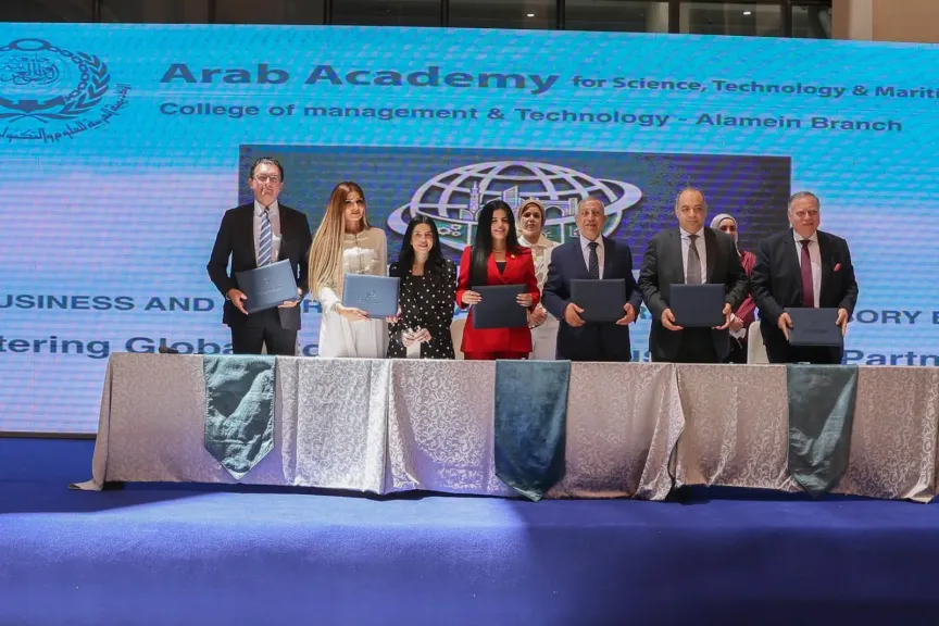 انطلاق أعمال الدورة الأولى للمجلس الاستشاري للأعمال والتعاون الدولي بالأكاديمية العربية بالعلمين الجديدة تحت شعار «الشراكات الدولية نحو مستقبل أكثر ترابطًا»