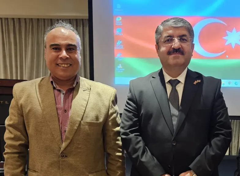 سيمور نصيروف لـ ”النهار” : أشيد بدور المؤسسات الدينية المصرية في تعزيز الحوار الحضاري والتقارب بين الشعوب