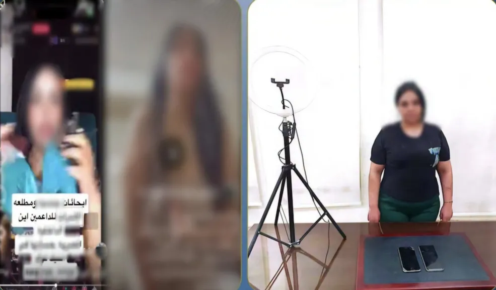 ضبط صانعة محتوى بالجيزة لنشرها فيديوهات خادشة للحياء وتحقيق أرباح مالية عبر مواقع التواصل