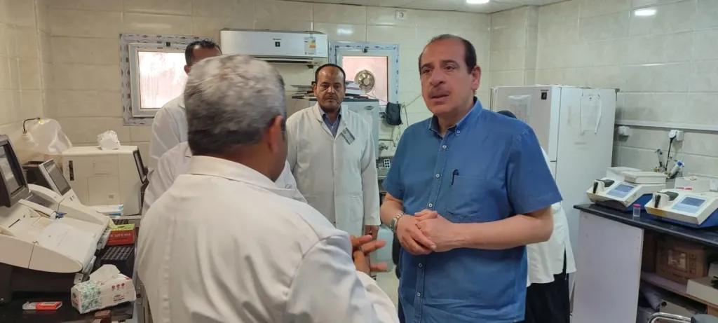 نائب وزير الصحة يحيل إدارة مستشفى العياط للتحقيق