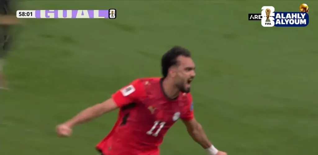 زيكو يسجل هدف التعادل لمنتخب مصر أمام نيوزيلندا
