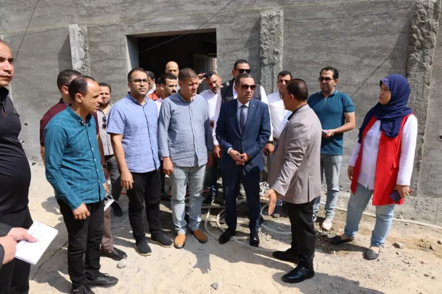 محافظ المنوفية يفتتح مركز الأورام الجديد بمستشفى منوف العام ويُتابع إنشاء العيادات الشاملة للتأمين الصحي