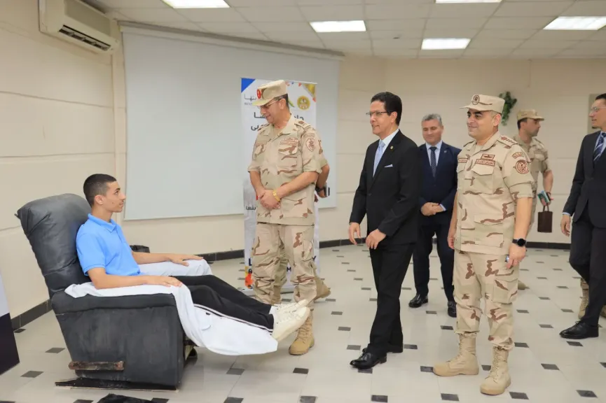 قائد الدفاع الشعبي من جامعة بنها: بناء الوعي الوطني لا يقل أهمية عن حماية الحدود