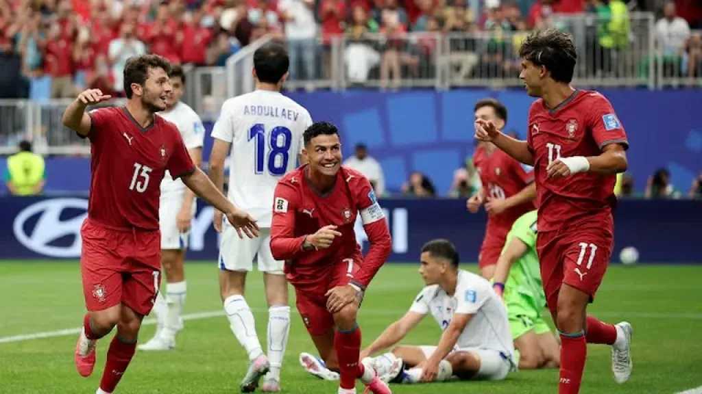 زلزال برتغالي يُدمر أوزبكستان.. خماسية مرعبة لـ ”برازيل أوروبا” في ليلة توهج رونالدو التاريخية