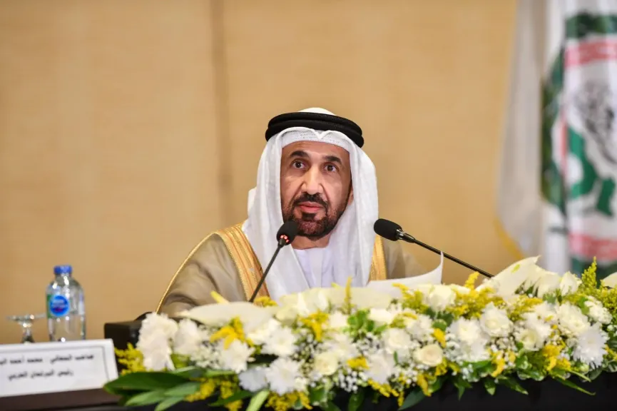 اليماحي خلال كلمته بأعمال اللجنة التحضيرية للمؤتمر الثامن للبرلمان العربي ورؤساء المجالس والبرلمانات العربية: مؤتمر هذا العام يتصدى لملفات استراتيجية والتحديات الراهنة تفرض وحدة الصف والموقف والكلمة بين الدول العربية