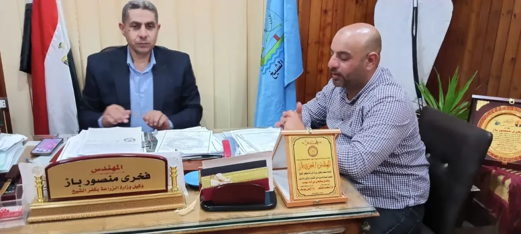 متابعة ميدانية مكثفة لمديرية الزراعة بكفر الشيخ لفحص المحاصيل الصيفية وانتظام صرف الأسمدة