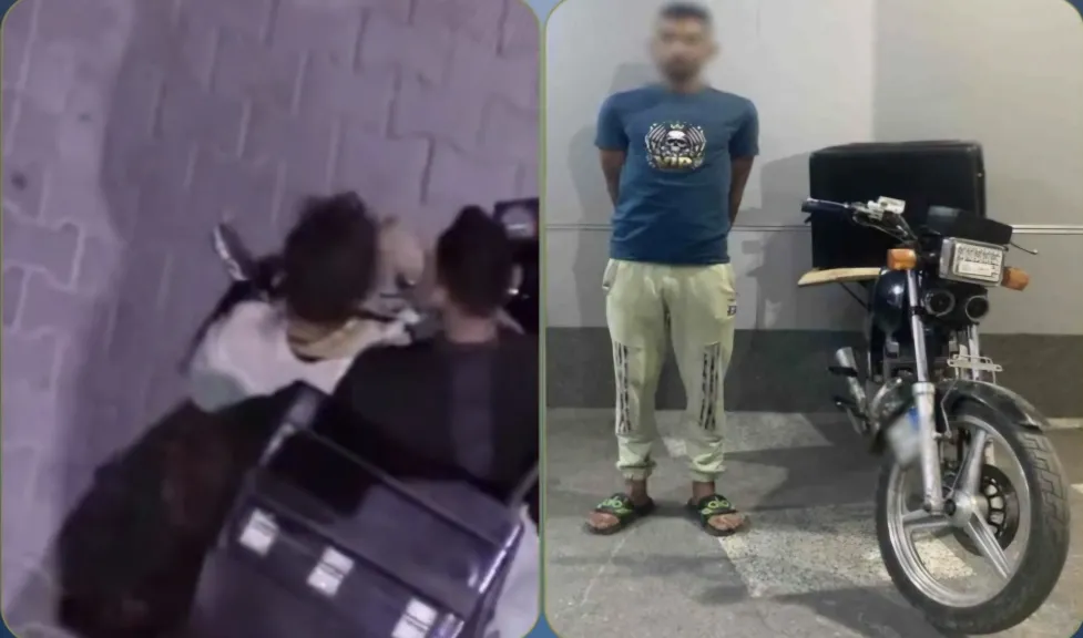 القبض علي قائد دراجة نارية قام بالتحرش بفتاة من ذوي الهمم في الجيزة بعد فضحه بفيديو متداول
