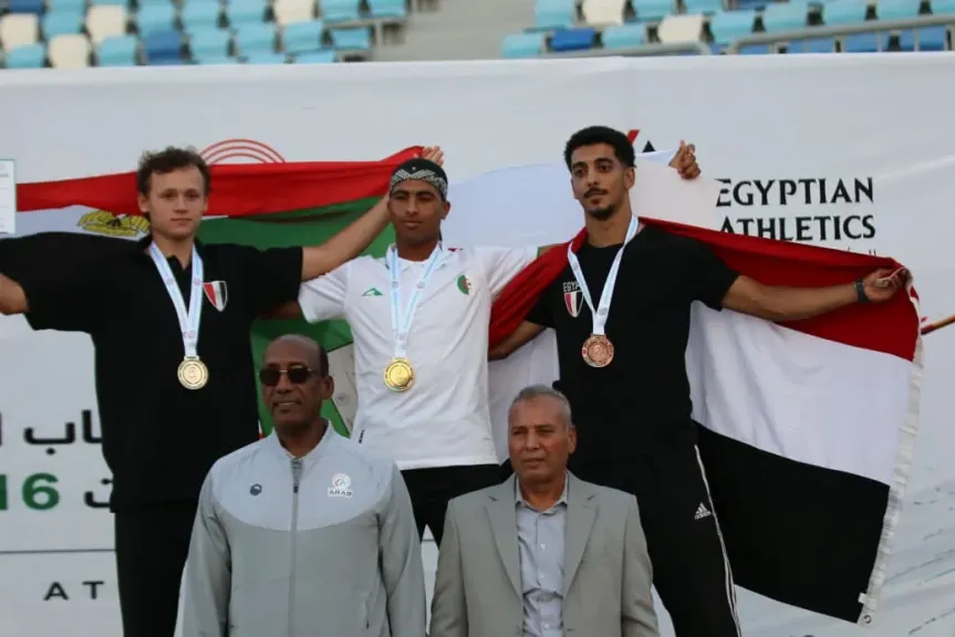 وزير الرياضة يهنئ منتخب ألعاب القوى بعد التتويج بلقب البطولة العربية بالإسماعيلية