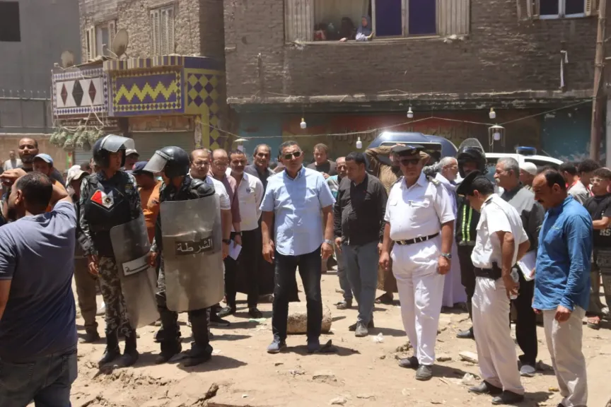 إزالة الأسواق العشوائية في بهتيم.. وتسكين الباعة قريباً