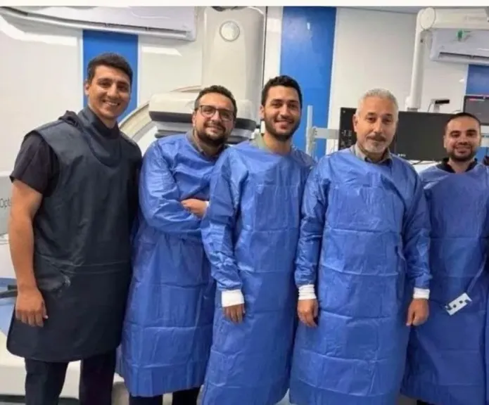 مستشفى منوف العام يجري 21 عملية قسطرة قلبية ناجحة خلال يوم واحد