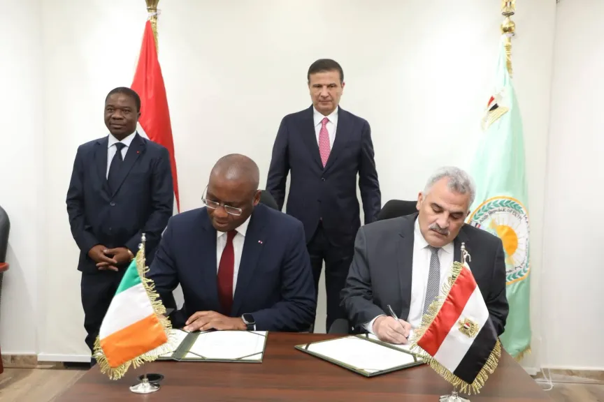 وزير الزراعة يبحث مع نظيره الإيفواري تعزيز التعاون في الأمن الغذائي.. وتوقيع مذكرة تفاهم لدعم الثروة السمكية