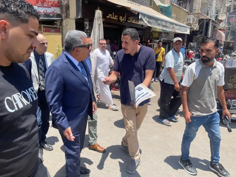 محافظ الدقهلية يتفقد مخبز المحافظة الكبير للخبز المدعم بالمنصورة لمتابعة انتظام العمل